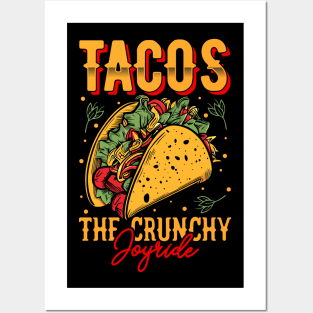 Tacos The Crunchy Joyride Posters and Art